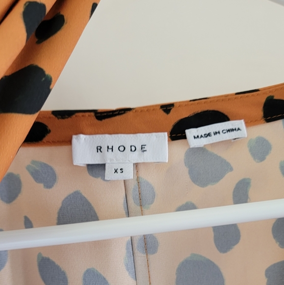 Rhode leopard jumpsuit XS - Picture 4 of 7